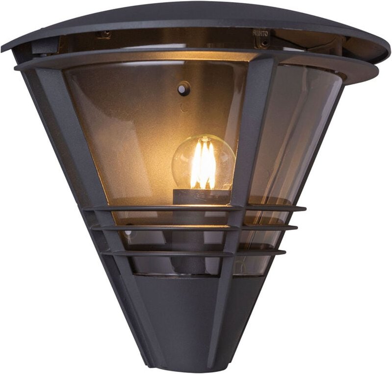 Wandleuchte - Salla - anthrazit - aluminium - E27 - - Globo