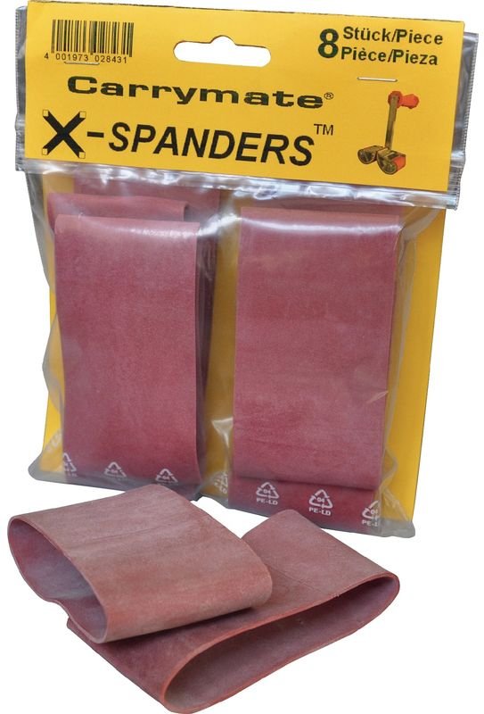 Ersatzgummi X-Spander f.Plattenträger Carrymate 8 St. Carrymate