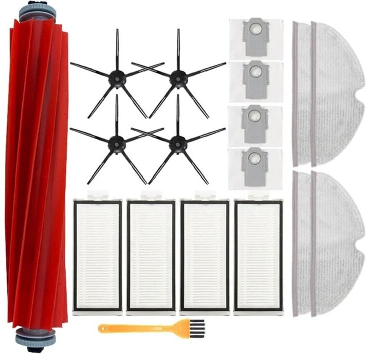 Für Max, Filter Hauptseitenbürste Stoffstaubbeutel