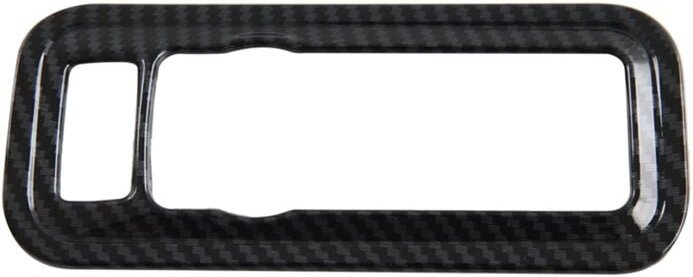 Tlily - Auto Scheinwerfer Schalter Taste Abdeckung Trim für 2023 2024 Zubehör Carbon Faser