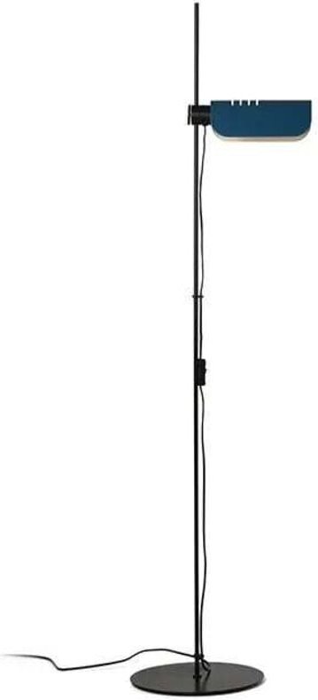 Martinique blaue Stehleuchte, verstellbarer Schalter 20034-134