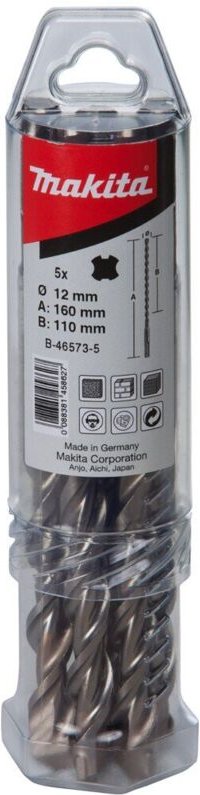 Makita SDS-V-PLUS-Bohrer-Set 6,5x160 5 Stück B-47391-5