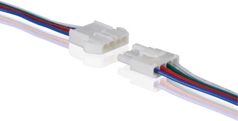 Kabel mit stecker/buchse für rgb-led-streifen