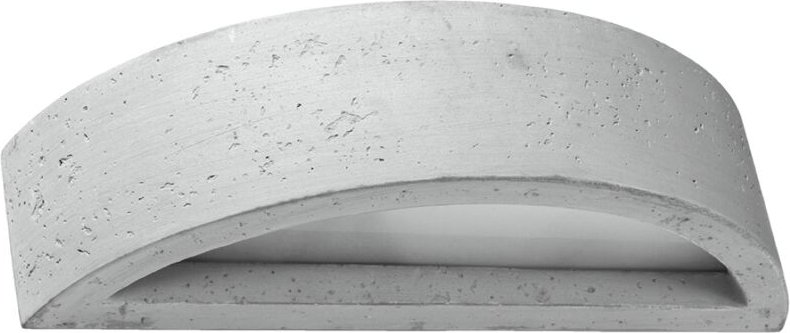 Sollux Lighting Atena Up & Down Wandleuchte Betongrau, 40cm