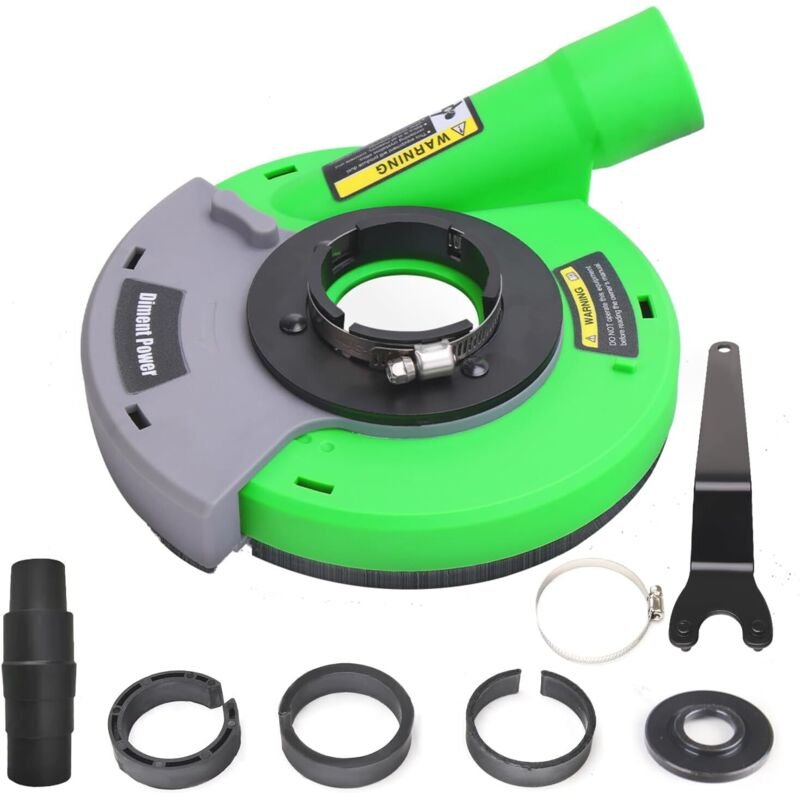 Staubabscheider für Flächenschleifmaschinen mit Winkelschleifer 115 mm / 125 mm (4 Zoll / 5 Zoll)