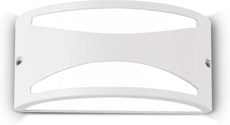 Ideal Lux Rex-3 - 1 Licht Außenwandleuchte Weiß IP44, E27