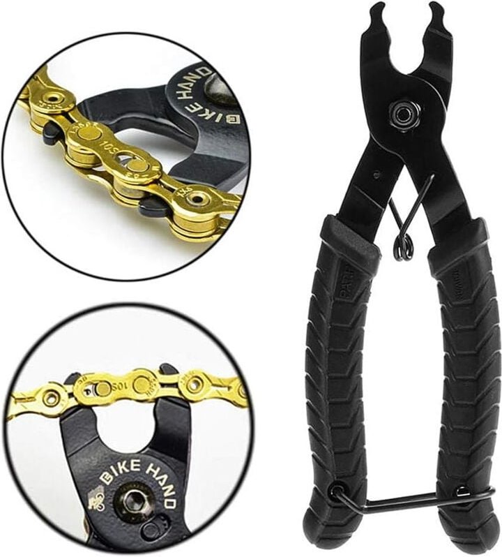 Ersandy - Fahrrad-Verbindungszange, 2-in-1-Kettenzange, Schnellverbindungs-Offenzange, Entfernungszange, Fahrradkettenwe...