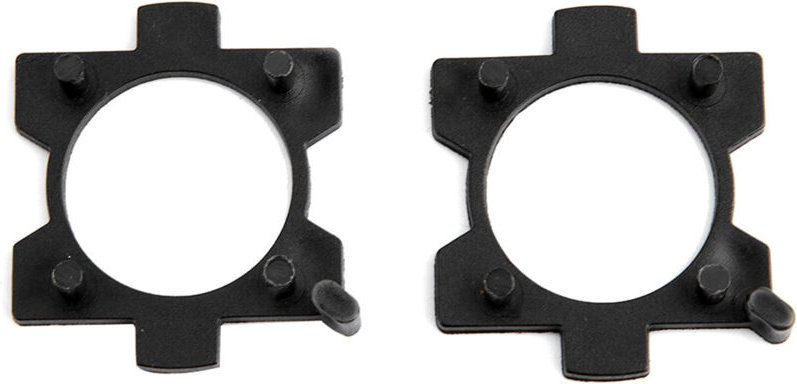 aqxreight LED-Adapter, 2 Stück H7 LED-Autoscheinwerferlampen-Adaptersockel L08 Halterung für CX5 CX7.