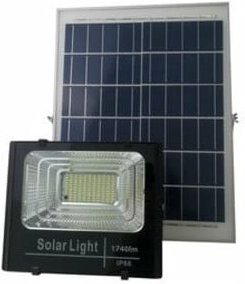 60w Batteriebetriebener LED-Strahler mit Solarpanel Ip65 mit Pir-Sensor 81.765/60/s/sun 81.765/60/s/sol