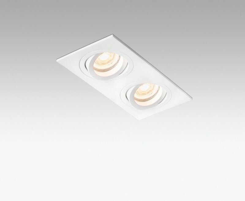 Faro Barcelona - radón Deckeneinbauleuchte weiß von faro 43397