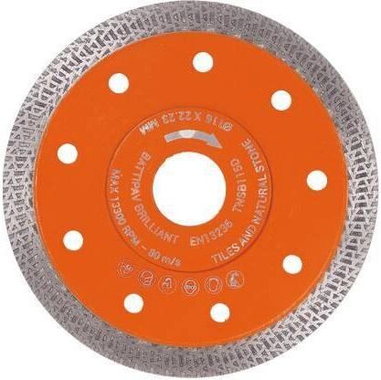 Battipav - Turbo diamanttrennscheibe 115 mm fur feinsteinzeug und keramik bestever