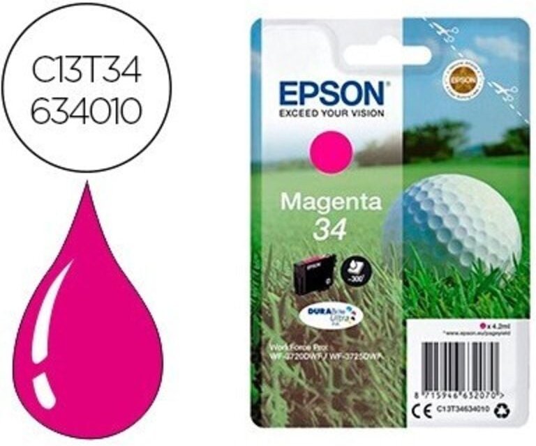 Epson Golf ball C13T34634010 Druckerpatrone 1 Stück(e) Original Standardertrag