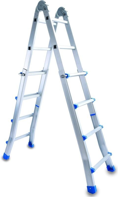 Garden Friend Aluminium Everest 4+4 Leiter max.150kg Belastbarkeit