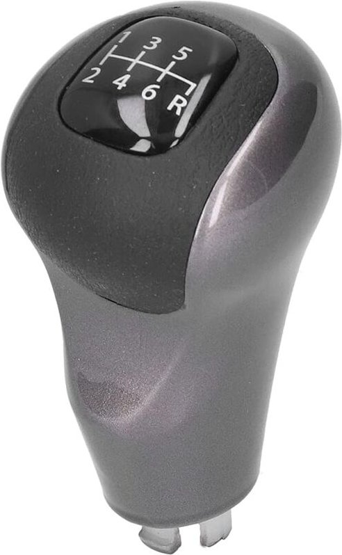 6-Gang-MT-Schaltknauf, Ersatz für Honda Civic DX EX LX 2006–2011 (B (schwarz))
