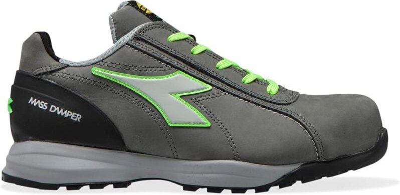 Utility Diadora Arbeitsschuhhandschuh Mds Low S3 Hro Src Grau Grün Fluo 46