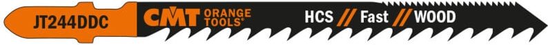 JT244DDC-5 5 SÄGEBLÄTTER -DUO- FÜR HOLZ HCS 100x4-5,2x6TPI (GEBOGEN/GR.)