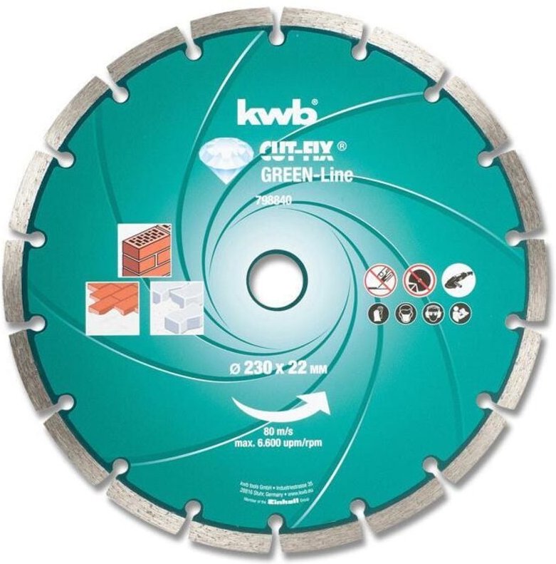 kwb 798540 Winkelschleifer-Zubehör Schneidedisk