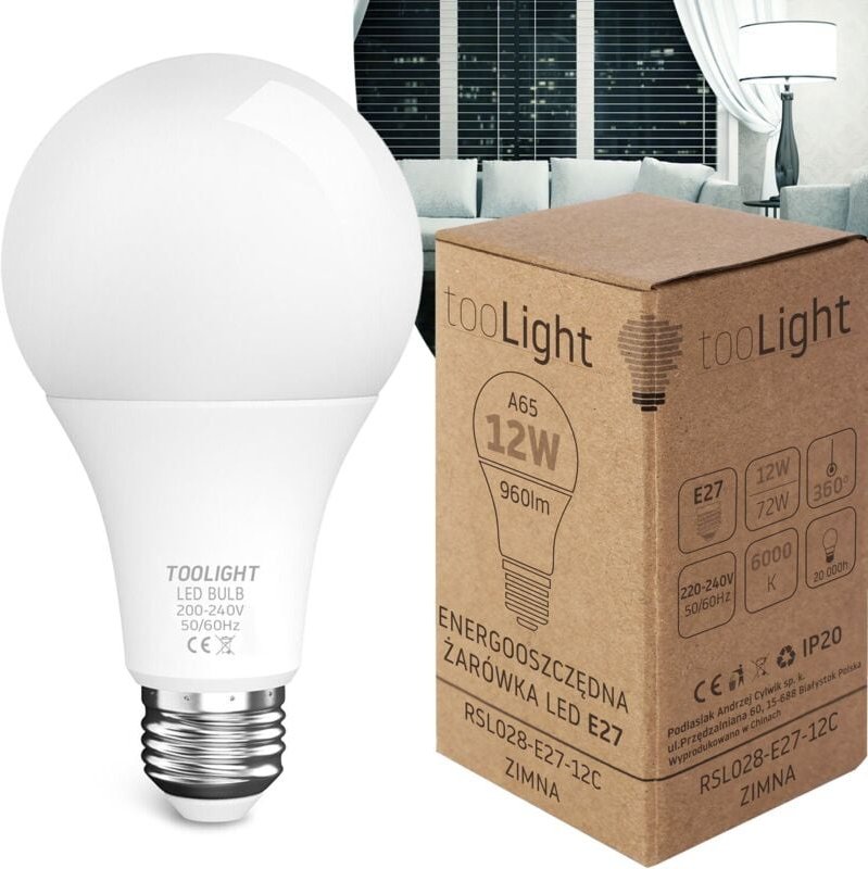 Thumbnail - Glühbirne led RSL028 E27 12W cold