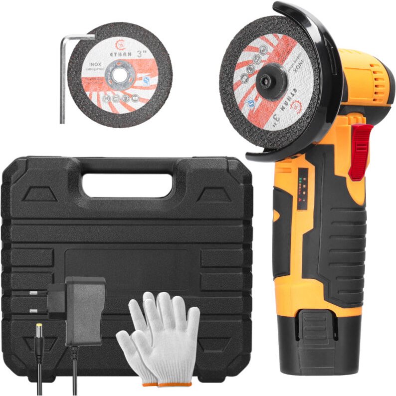 Smerigliatrice elettrica portatile multifunzionale con 19.500 giri/minuto per tagliare e lucidare piastrelle, legno, pie...