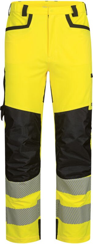 Gr .28 REIMS WARNSCHUTZ STRETCH-BUNDHOSE gelb REIMS HIGH VISIBILITY STRETCH