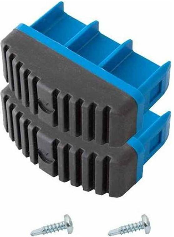 211019 stabilo Fussstopfen (Paar) 77x25 mm Blau - Krause