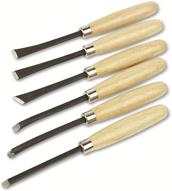 Thumbnail - Schnitzwerkzeug-Satz, 6-teilig - Brüder Mannesmann