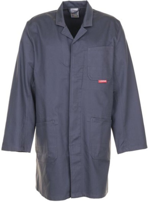 Planam Berufsmantel, grau, Konfektionsgröße DE: 50