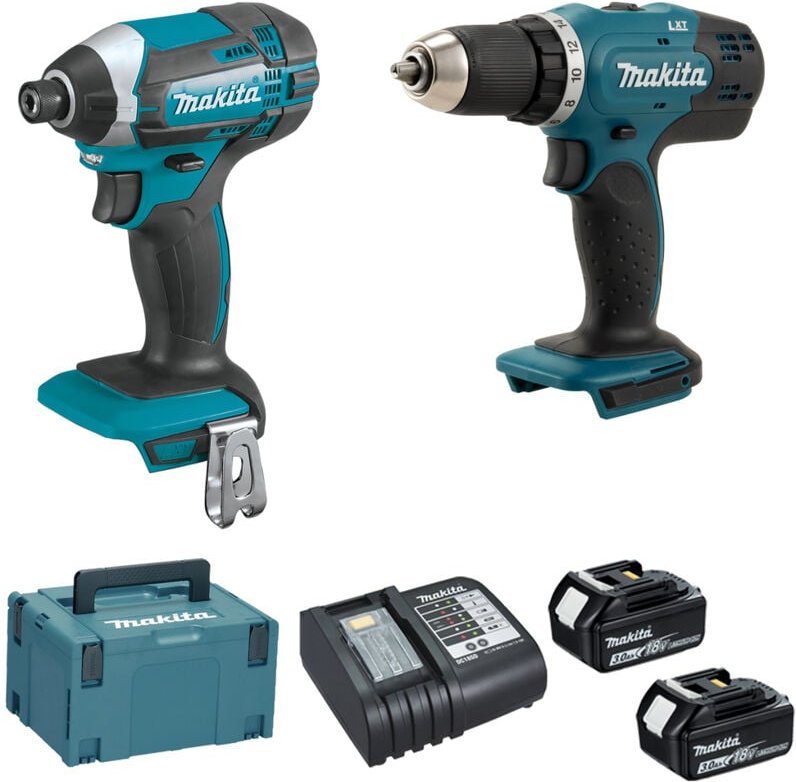 Schlagschrauber-Paket DDF453Z & Bohrschrauber Ø 13 mm DTD152 - MAKITA - DLX2141JX2