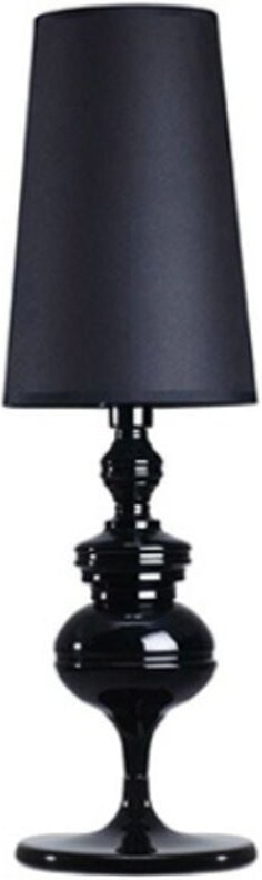Europäischer Stil Wohnzimmer dekorative Lampe Tischlampe schwarz kleine Nachttischlampe 15x46cm