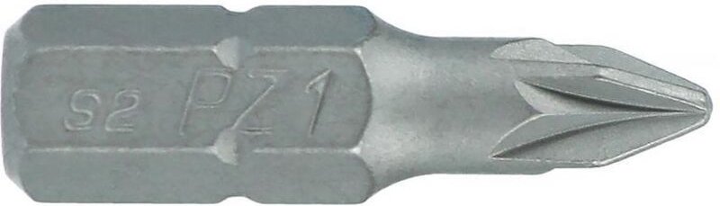 Schraubendreher-Bits PZ2 25 mm, 3er Set, Metall