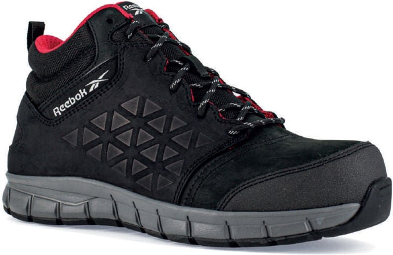 Excel Light IB1037-1 S3 hro Sicherheitshochschuhe - - Schwarze - Reebok