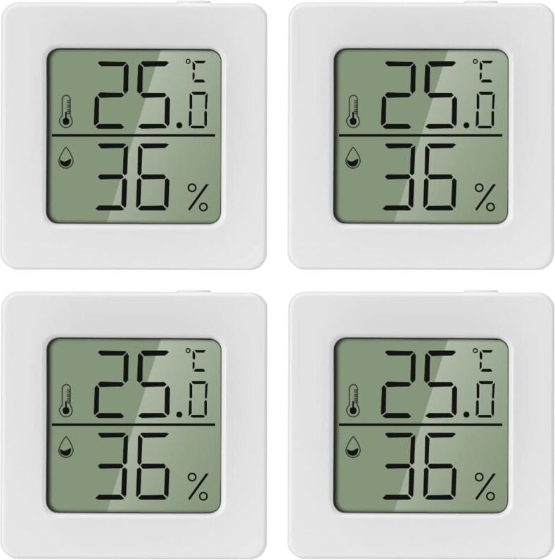 Innenthermometer, Mini-Innenthermometer, hochpräzises digitales Innenhygrometer, Innentemperatur, Babyzimmerthermometer,...