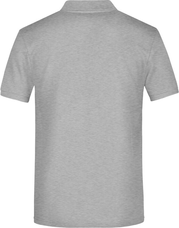 Thumbnail - Jn Promo Polo Man JN792 grey-heather, Größe 3XL