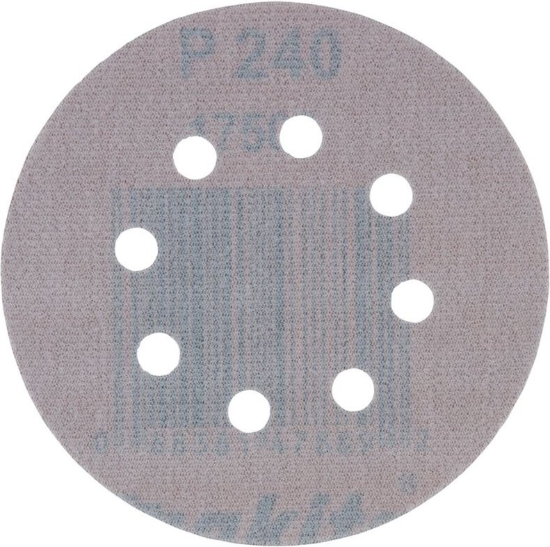 Makita Schleifscheibe D125 mm Klett P240 10 Stück Exzenterschleifer D-65888