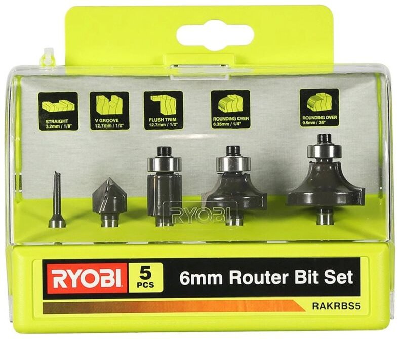 5-teiliges Ausstechset Ryobi RAKRBS5