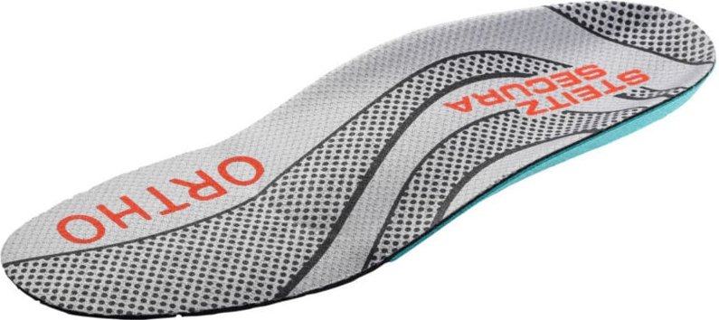 Steitz Secura - Einlegesohlen grau/grün Ortho-Soft esd medium, EU-Schuhgröße: 40