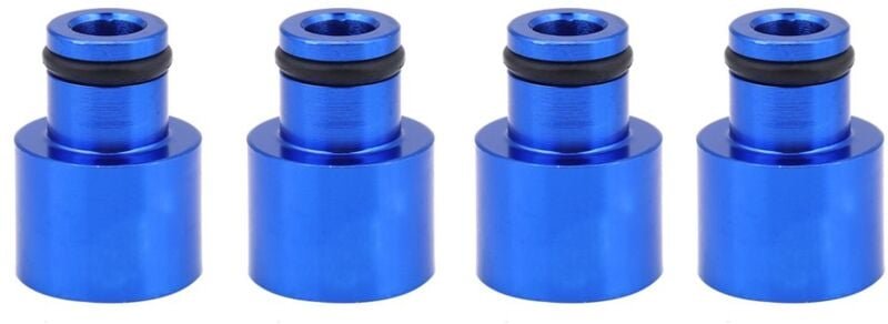 Zoternen fuel injector spacer,Einspritzventiladapter,4-teiliges Einspritzventil Extender Kit Einspritzdüsen Abstandshalt...
