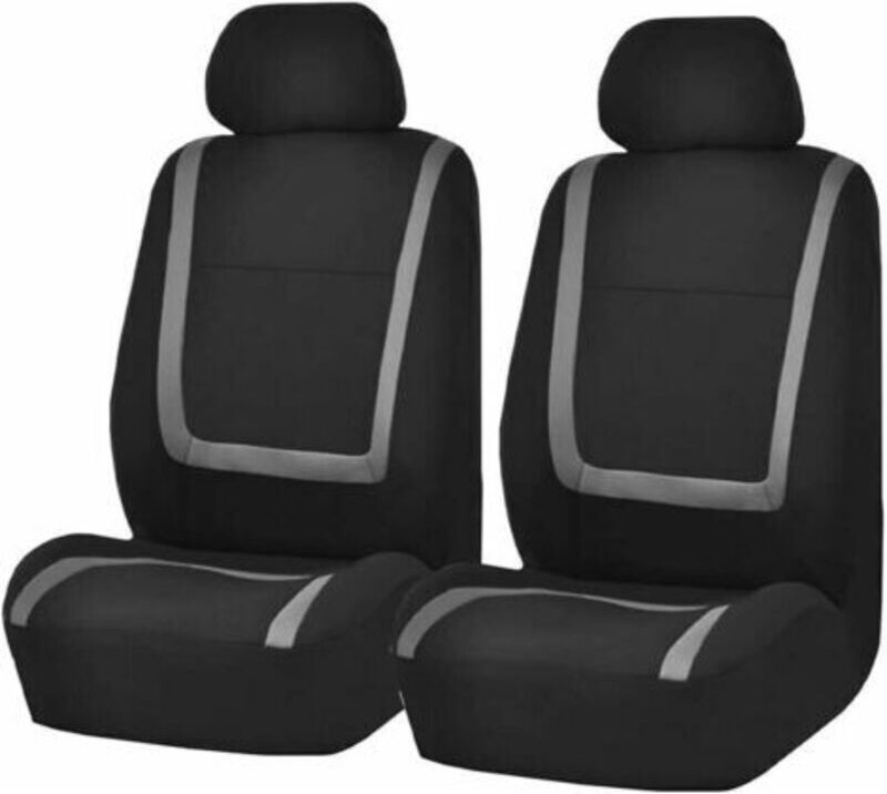 Universelles Autositzbezug-Set, universelle Autositzbezüge für Fahrer und Beifahrer, Zubehör für die Innenausstattung (g...