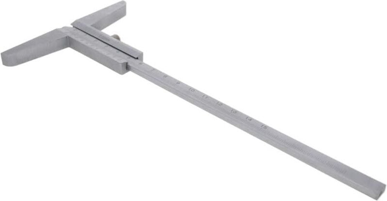 Tigrezy - 0–150 mm Tiefe Messschieber Mikrometer Messgerät Messwerkzeug 0,02 mm Auflösung 1 Stück