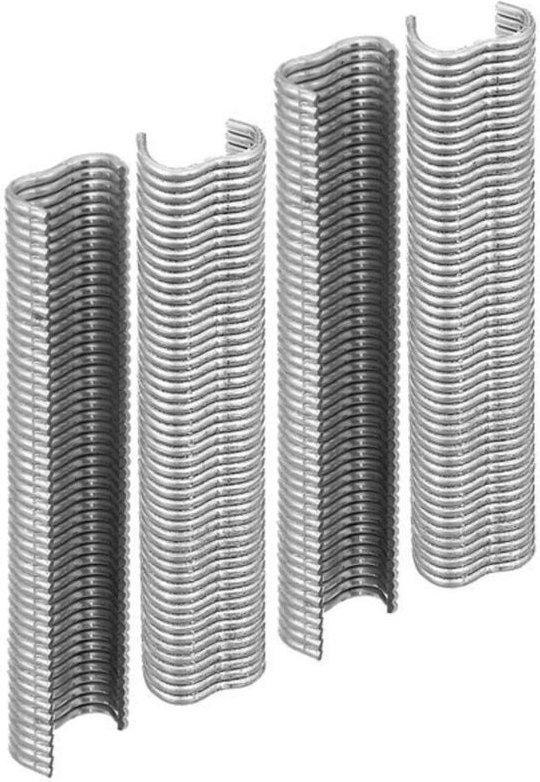 Alberts - Drahtklammer, sb, verzinkt, Breite 22 mm, verpackt à 200 Stk.