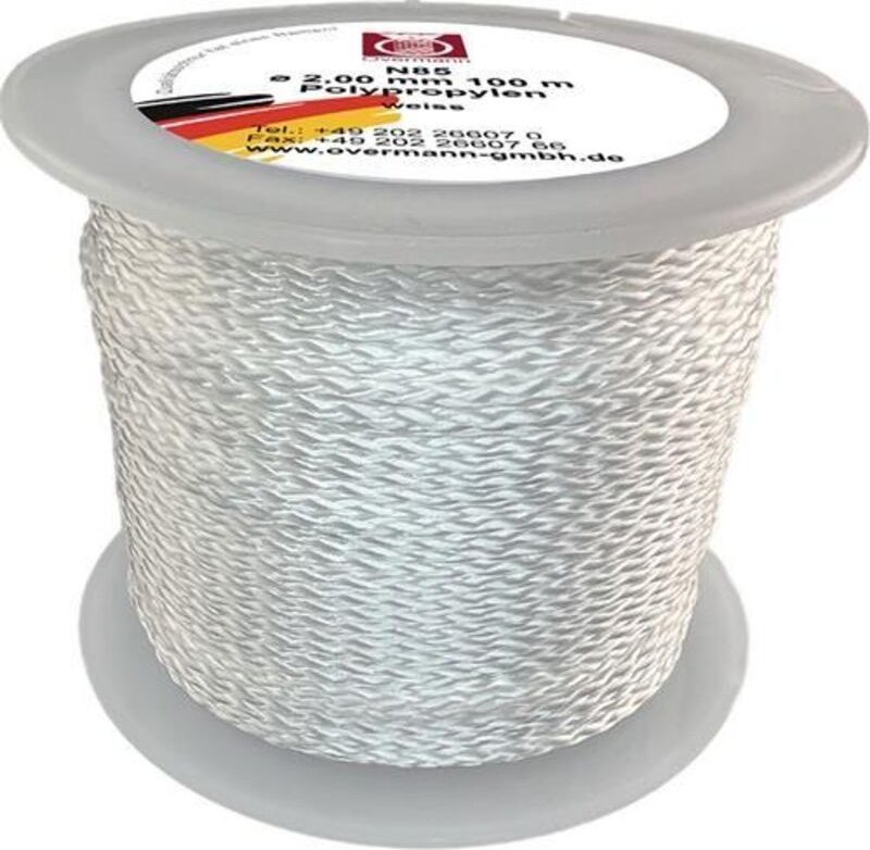 Sonstige - overmann 008502000101000AA Maurerschnur Länge 100 m ø 2 mm 65 kg Polypropylen w