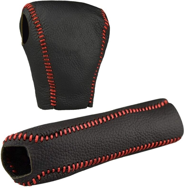 Tlily - Auto-Gang-Handbremsenschutzabdeckung Schaltknaufkopfabdeckung Passend für Kia Sportage r Cerato K3 K5 Sorento 20...