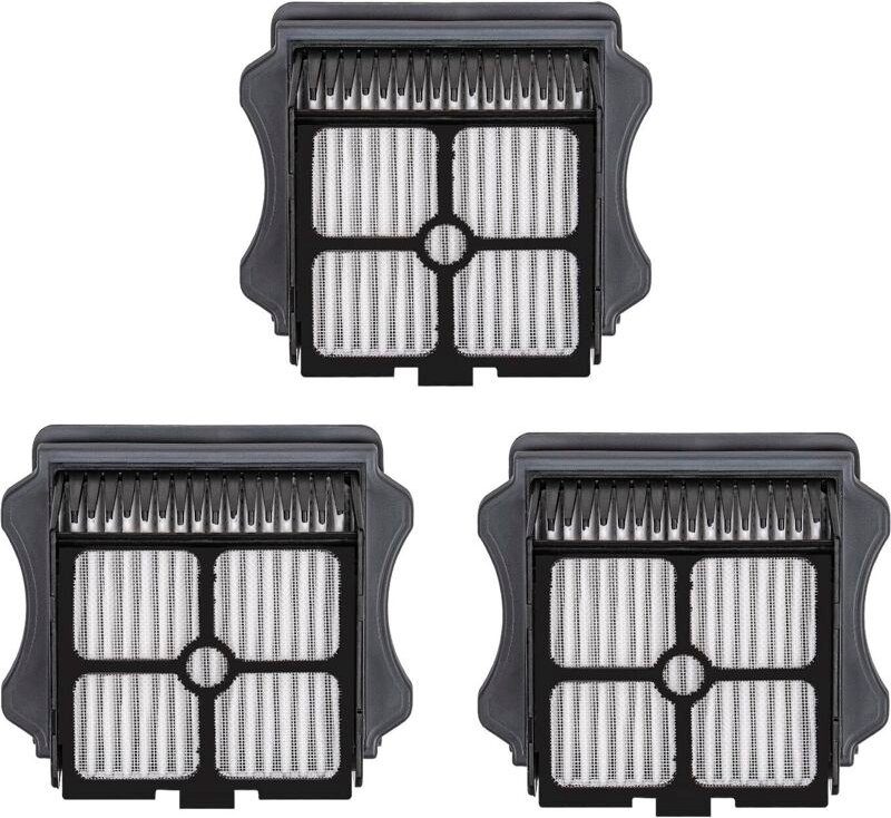 (3 Stück) Floor One S5 HEPA-Filter Kompatibel mit Tineco iFloor 3/Floor One S3/Floor One S5/Floor One S5 Pro 2, Leichtfi...