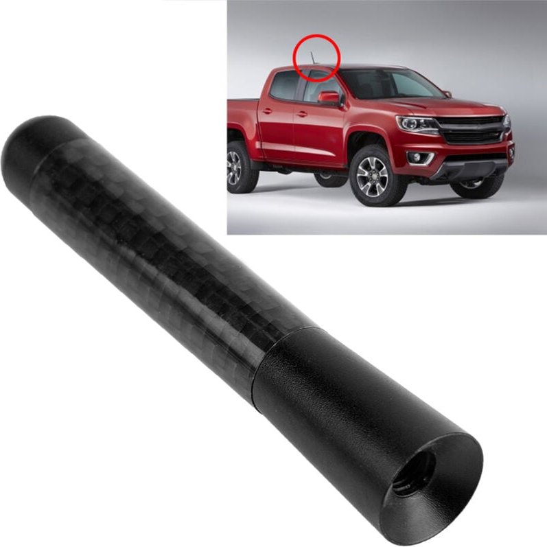 Kfz Kurzstab Dachantenne Autoantenne Kurzantenne Auto Ersatzantenne Autoantenne Kurz 3 Zoll Kohlefaser Schrauben Radio A...