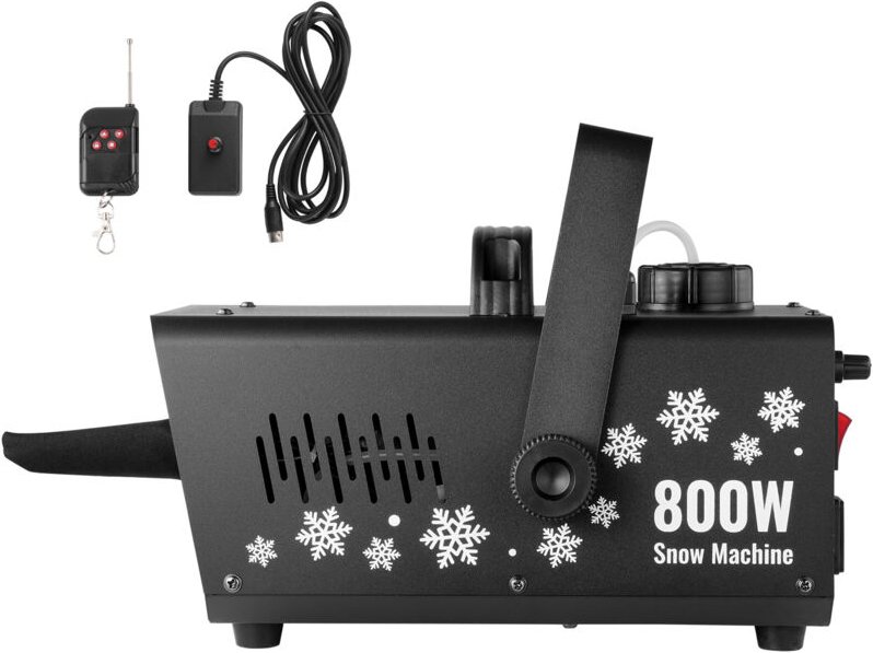 Machine à neige , 800 w, réservoir de 1 l pour des effets de neige de rêve - Mophorn