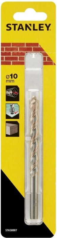 Stanley - bohrer mit zylindrischem schaft 10mm x58007-qz sta58007-qz