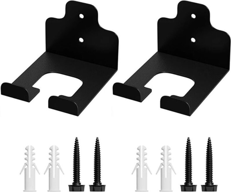 Set aus 2 Wandhalterungen für Freischneider, Regalhalterungen, Aufbewahrungshaken aus Edelstahl für Elektrowerkzeuge in ...