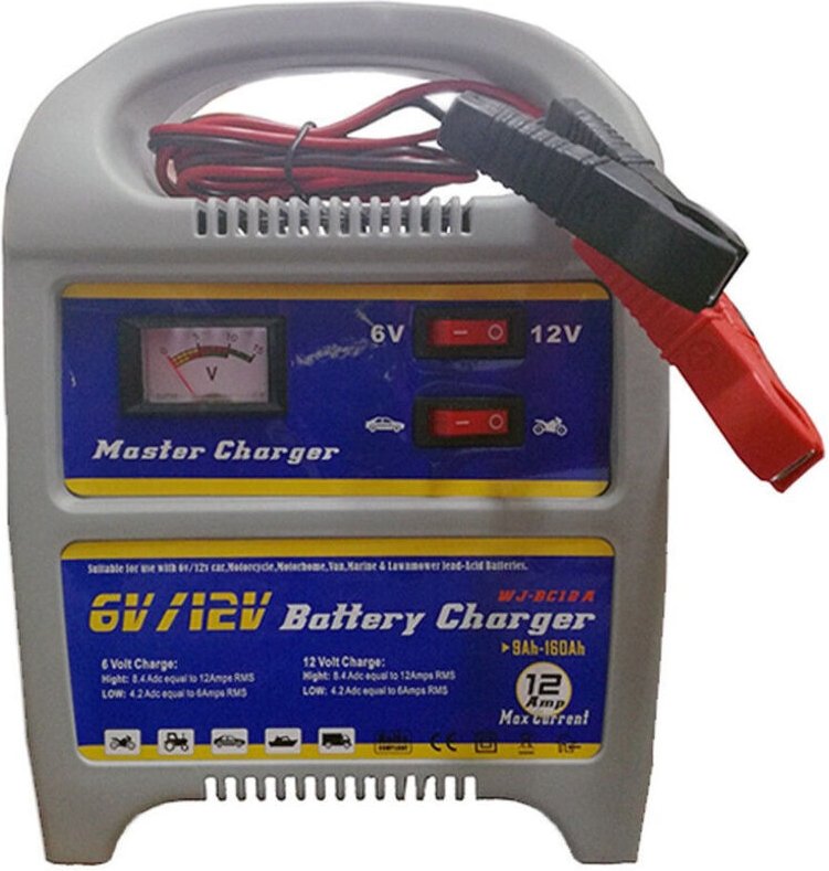 Trade Shop Traesio - Trade Shop - carica batterie portatio for car moto barca camper 12V 8 struktur -