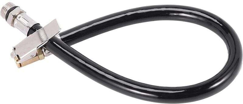 AIPERQ Auto LKW 1/2 Zoll Außengewinde Gummi-Inflator Inflator Reifen Luftschlauch 14,6 Zoll