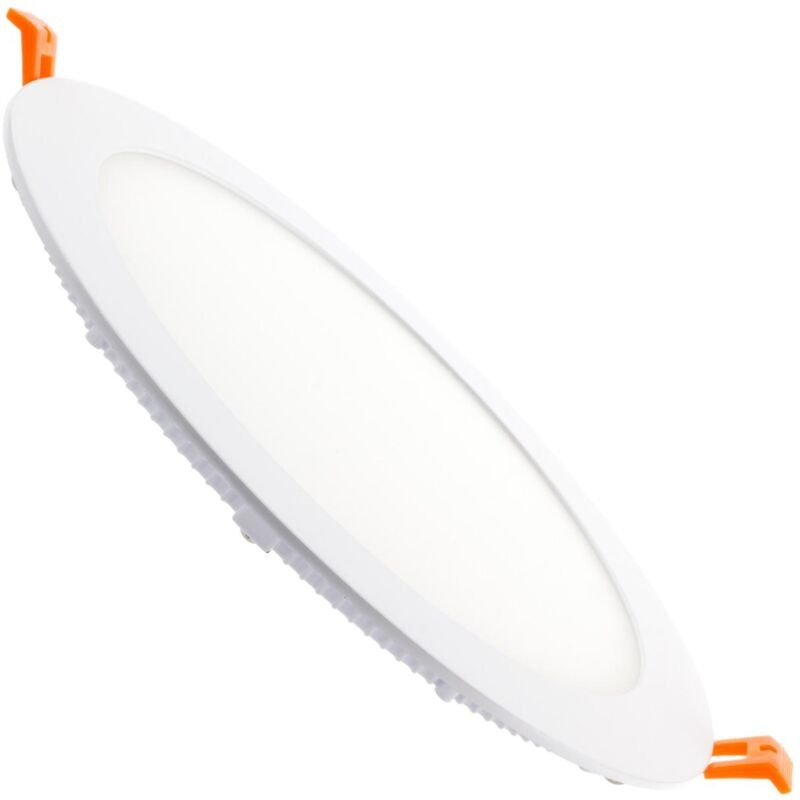 LED Einbaustrahler flach 15W Rund SuperSlim Ausschnitt Ø 170 mm 3000K Warmweiß